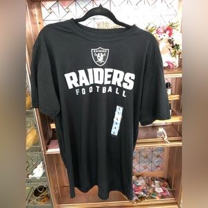 Raiders Mens L Shirt cotton official NFL Team Apparel football